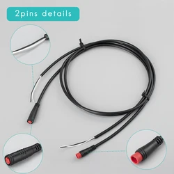 Free Sample Auto Parts Car Accessories E-Bike Male Female Wire Plug 2 3 4 5 6 Pin M6 M8 Ip67 Ip66 Ip65 Waterproof Connector