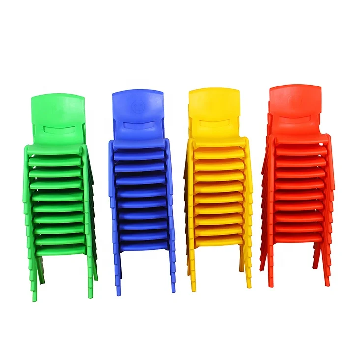 Factory Direct Sales Wholesalers School Furniture Kindergarten High Quality Plastic Chairs Multi-color Selection KC101
