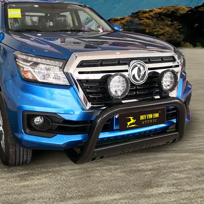 Nudge Bars Bull Bars Steel Car Athletic Front Bumper with Sand Stopper Exterior Accessory for Fj Cruiser 2007-2020