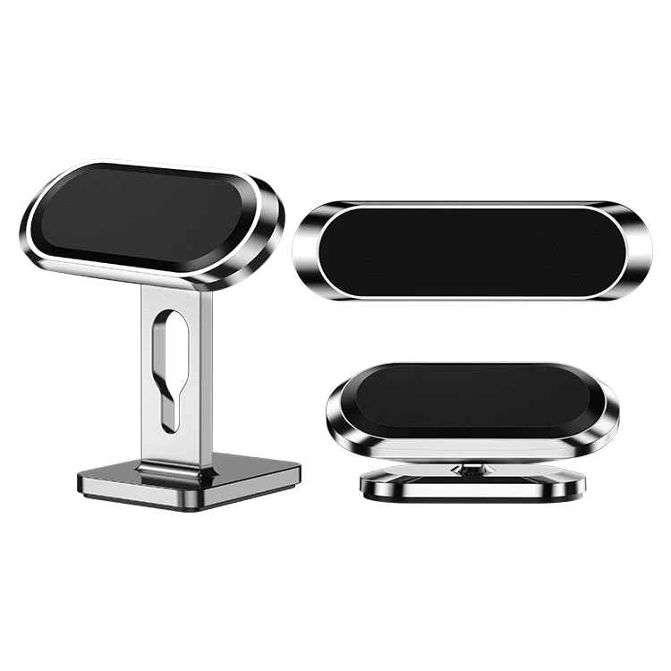 Metal Magnetic Phone Holder 360 Rotating Universal Car Phone Holder Stand Zinc Alloy Air Vent Support Bracket Cell Phone Holder