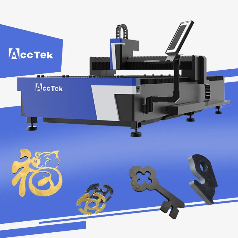 5*10Ft 1500W Staless Steel 4Mm Cutter Fiber Laser Cutting Machine Price In India