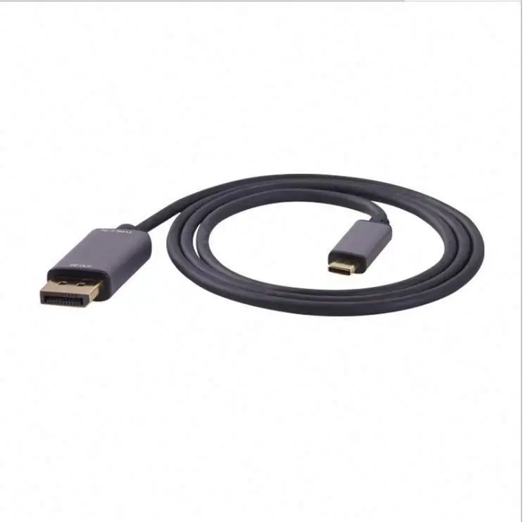
2021 Chinese new design male plug video and audio 4K 60HZ USB type C male to DP Cable adapter convertor 
