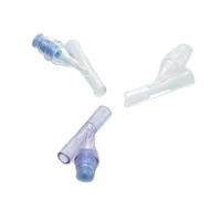 Transparent Straight Sterile General Medical Y Valve Needleless Needle Free Connector Price