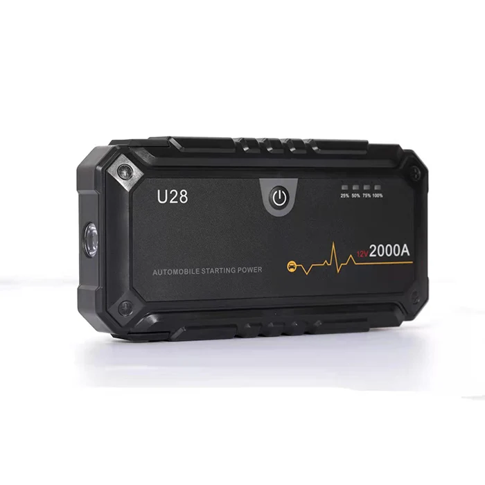 RHINO POWER Jump Starter 12v 24v Cars Gasoline Diesel 1000a 2000a Peak Current 18000 MAh 16800 MAh Car Jump Starter
