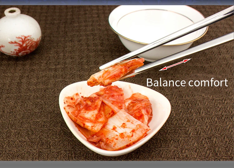 Korean style soup spoon reusable portable  fork chopstick metal stainless steel reusable wedding cutlery set