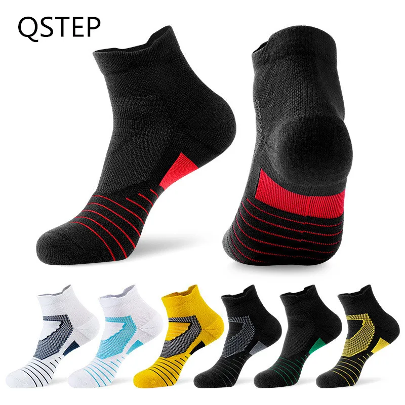 Пользовательские баскетбольные носки мужские носки утолщенные полотенцесушители дышащие спортивные носки для бега на открытом воздухе