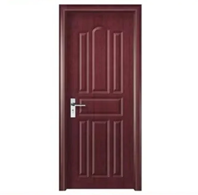 GTCO Customized Color 850*2400*45mm Hollow Core Particle Board Filling Melamine Wood Door for Interior Decoration