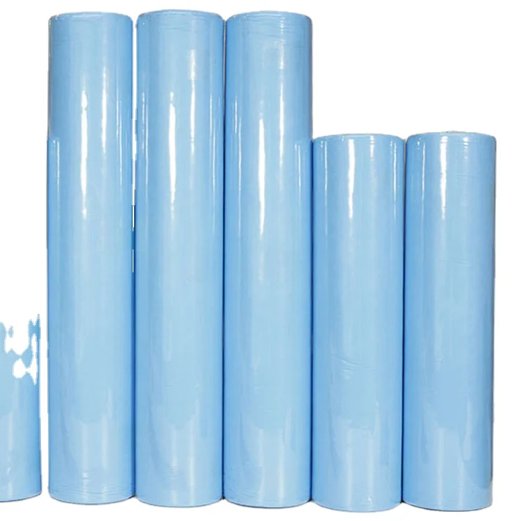 Hot Medical Hospital Waterproof Bed Sheets Roll Non Woven Disposable Examination  Bed Sheet Roll