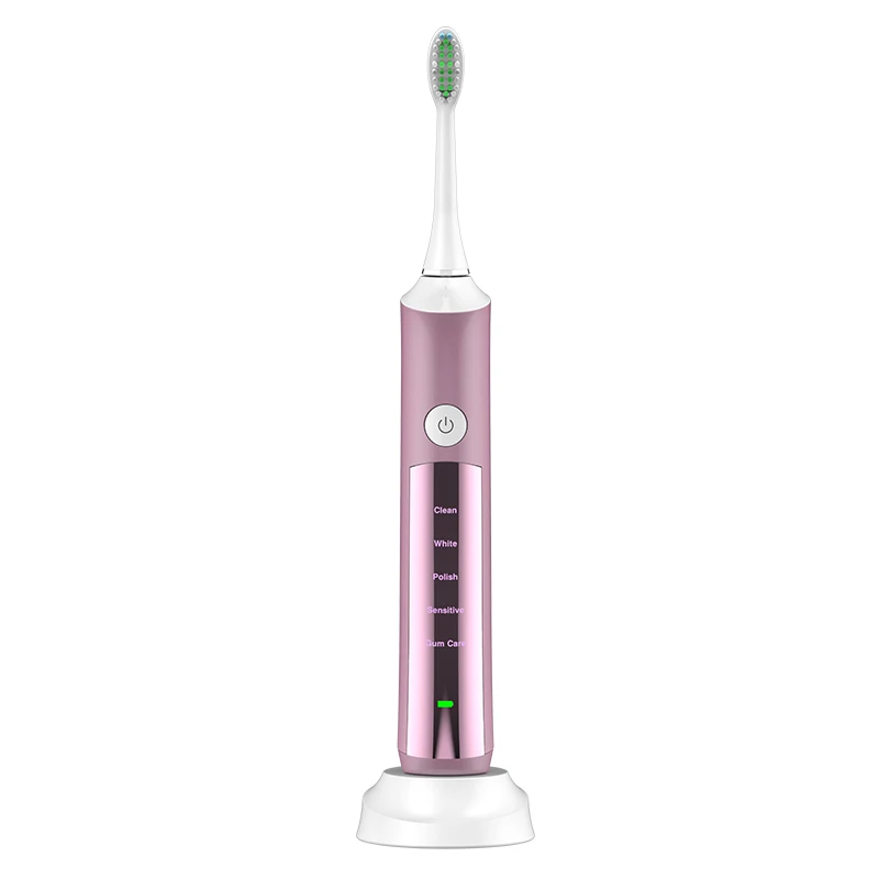 ROMAN brand new premium pink sensitive sonic electric toothbrush