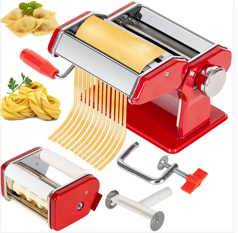 multi function ravioli maker Italia Spaghetti Pasta maker Detachable Noodle maker manual Pasta machine Homemade Noodles machine