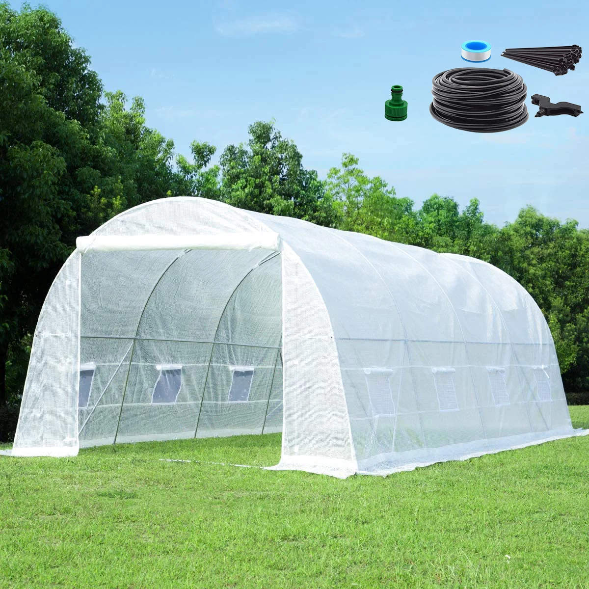 Mini garden Greenhouses walk in tunnel greenhouse