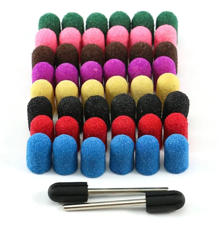 Bview Tool Nail Drill Grinding Bit Files Callus Remover Podiatry Abrasive Pedicure Sanding Bands Caps