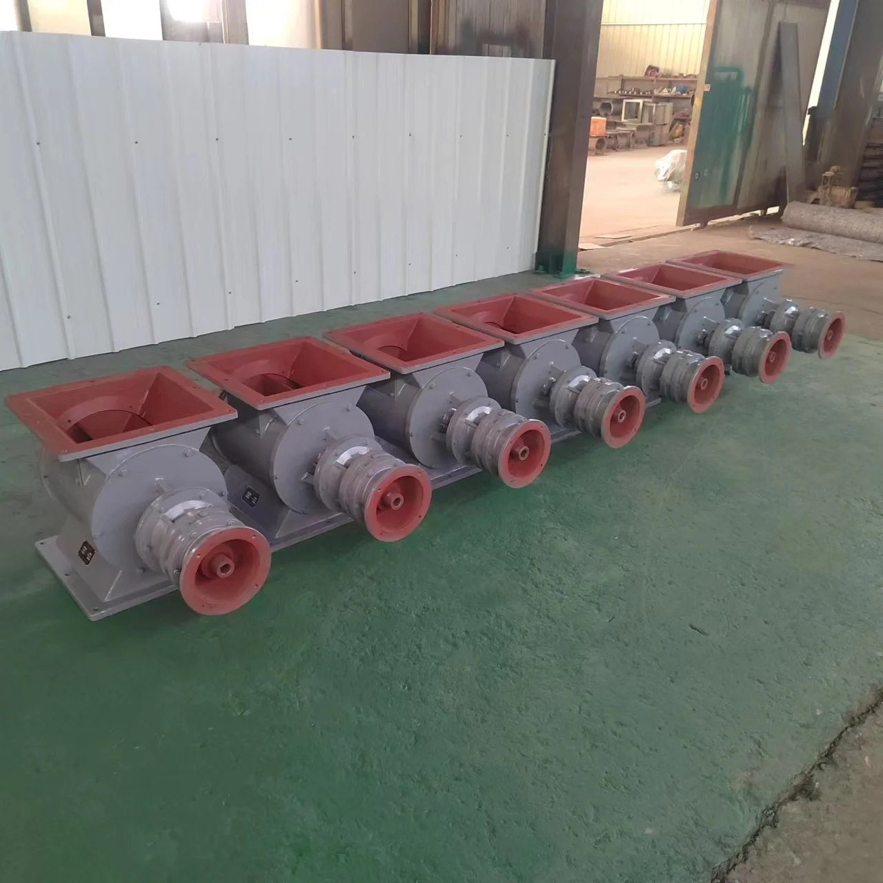 Star Unloader Valve/ Rotary Airlock Manufacturer High Quality Carbon Steel Valve OEM