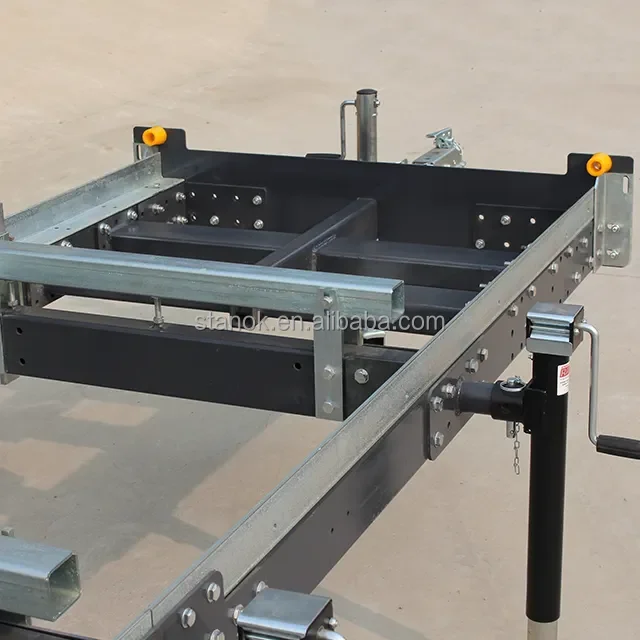 CE Wood cutting saw machines gas / diesel / electric portable wheels trailer sawmill ,horizontal bandsaw sawmill machine