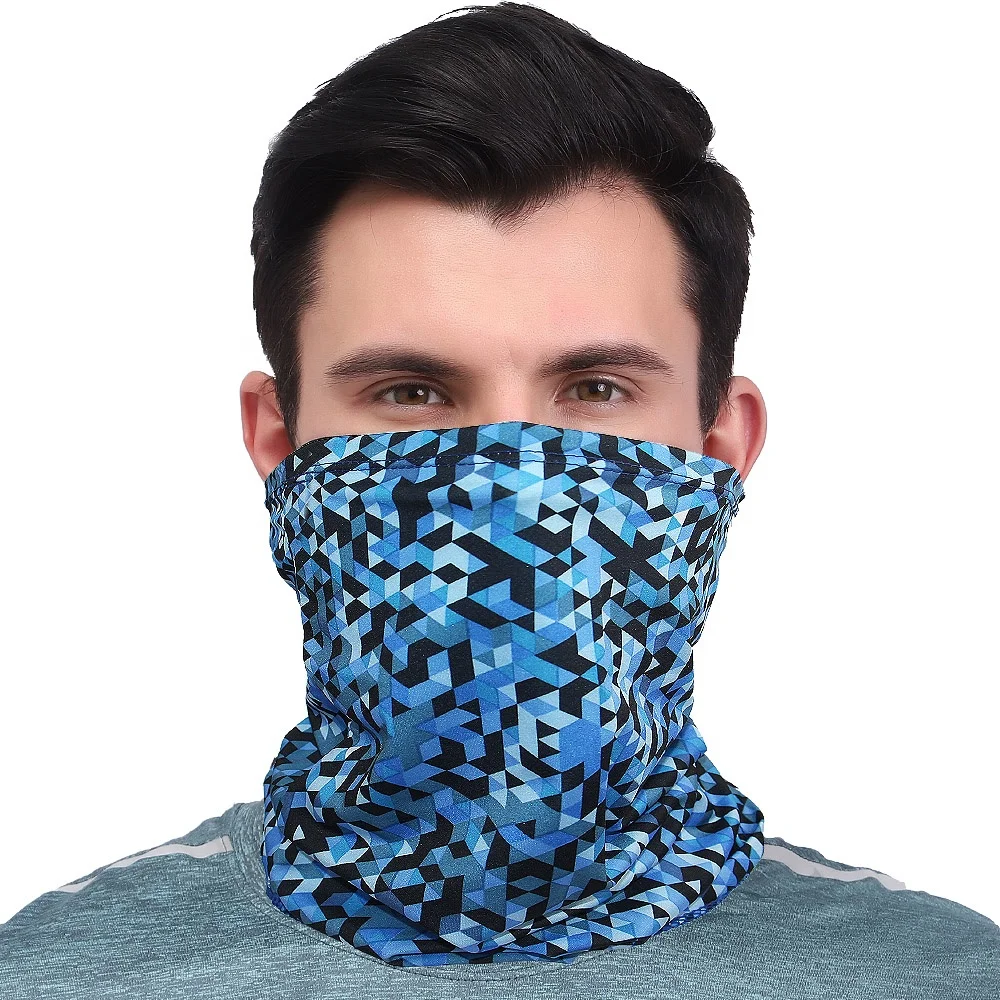 
Amazon mult-fuction Cool ice silk Summer camo headwear bandanas for face 