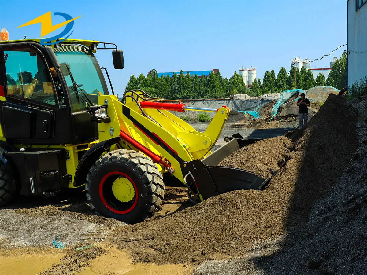 Лидер продаж малогабаритный 2-тонный колесный погрузчик Yesbetter вилочный высокого качества колесные погрузчики ZL20 с CE на продажу