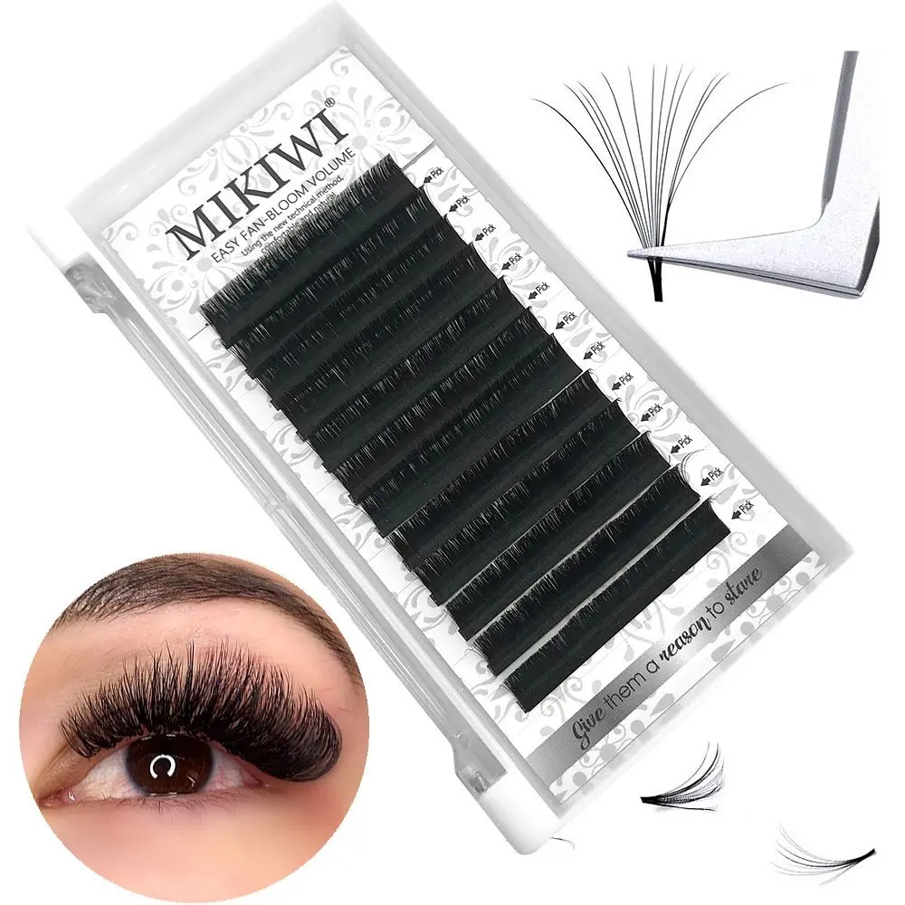 Factory direct wholesale lashes Extension grafting eyelashes Individual Eyelash Extension 3d mink lashes extension trays