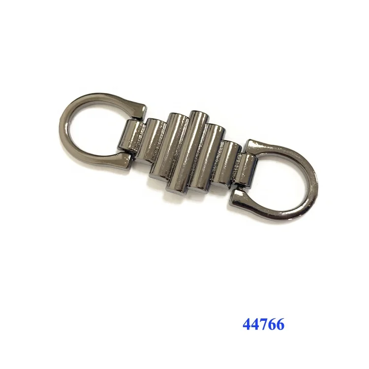 Good quality metal shoe chain buckles for men formal dress shoe 73 mm