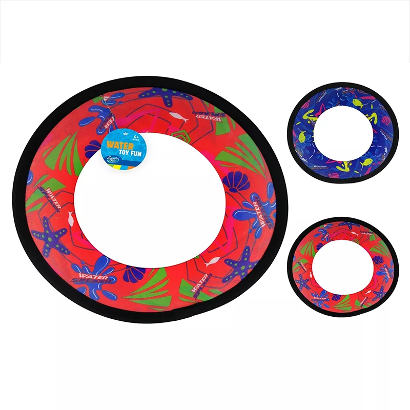 SBR neoprene Flying Disc for kids outdoor sports water games soft frisbee