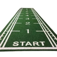 High Quality Gym Turf 50mm Synthetic Artificial Grass for Gym Flooring for Soccer & Tennis Packaged in Square Roll