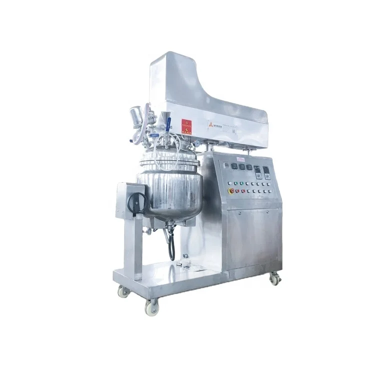 Factory price stainless steel vacuum emulsifying machine homogenizer mixer cosmetic making machine