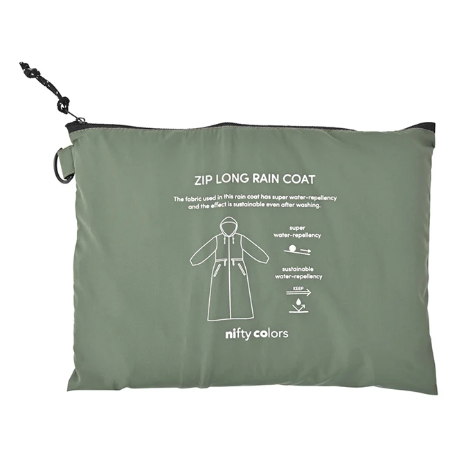 Longer loose-fitting available men portable wholesale raincoats