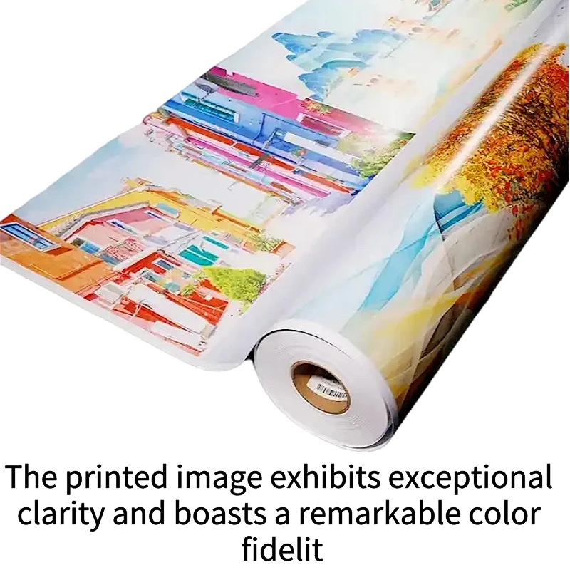 Eco-Solvent Printing Ultra High Viscosity Self-Adhesive Vinyl Printable Rolls Free Sample PVC Paper Glossy Matte Vinyl Roll