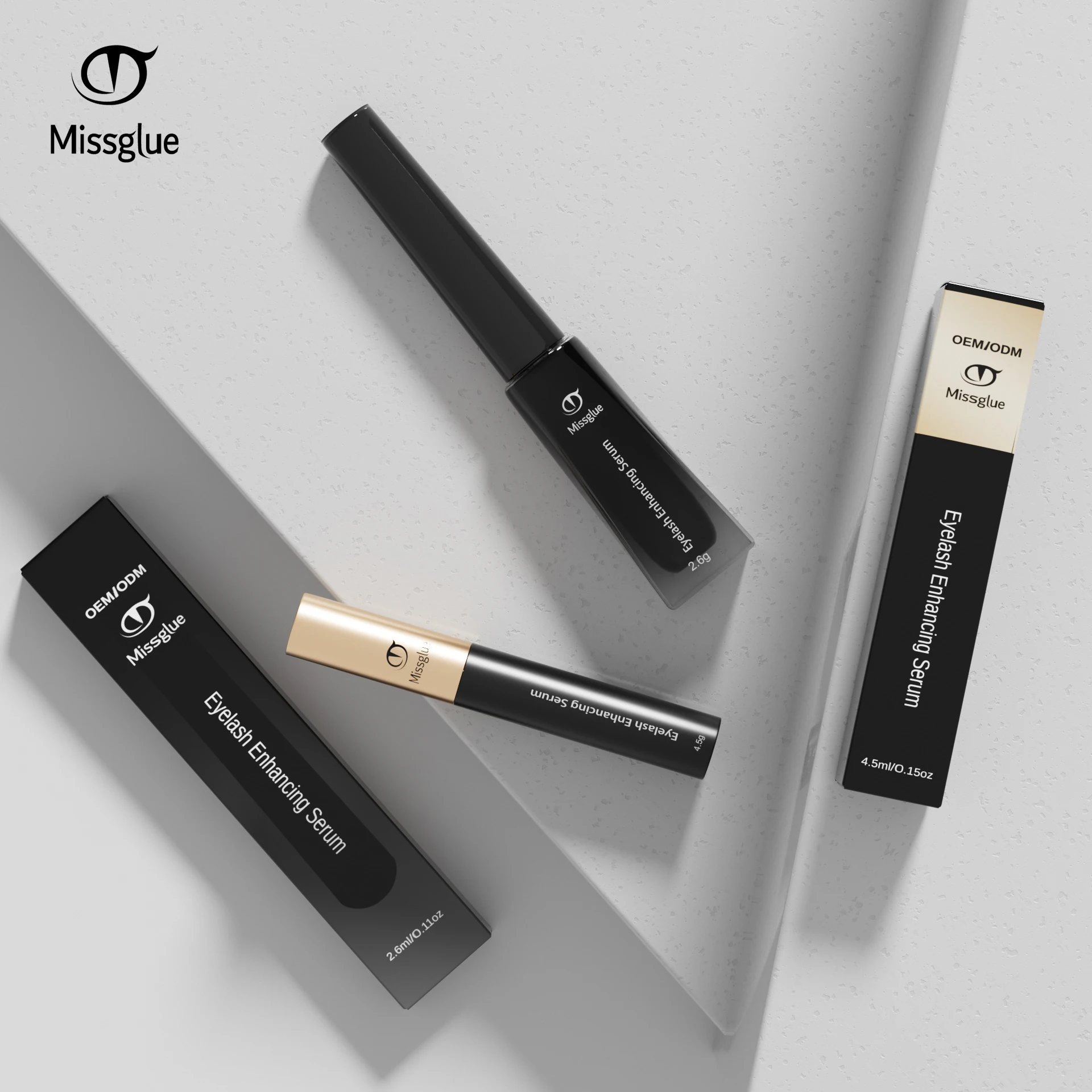 Missglue 2024 Lash Growth Serum Fluid In Bulk Vegan Organic Full Wholesale Logo Enhancer Private Label Best Eyelash Growth Serum