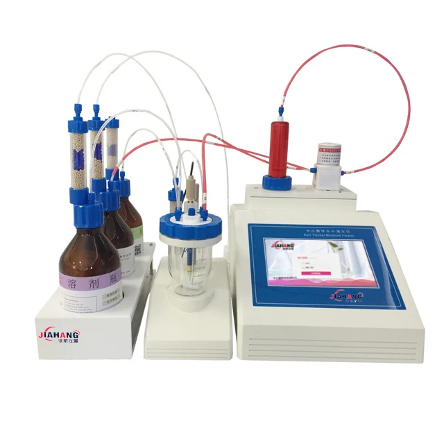 Karl Fischer moisture analyzer, Water Content Tester, Volumetric Type KF titration