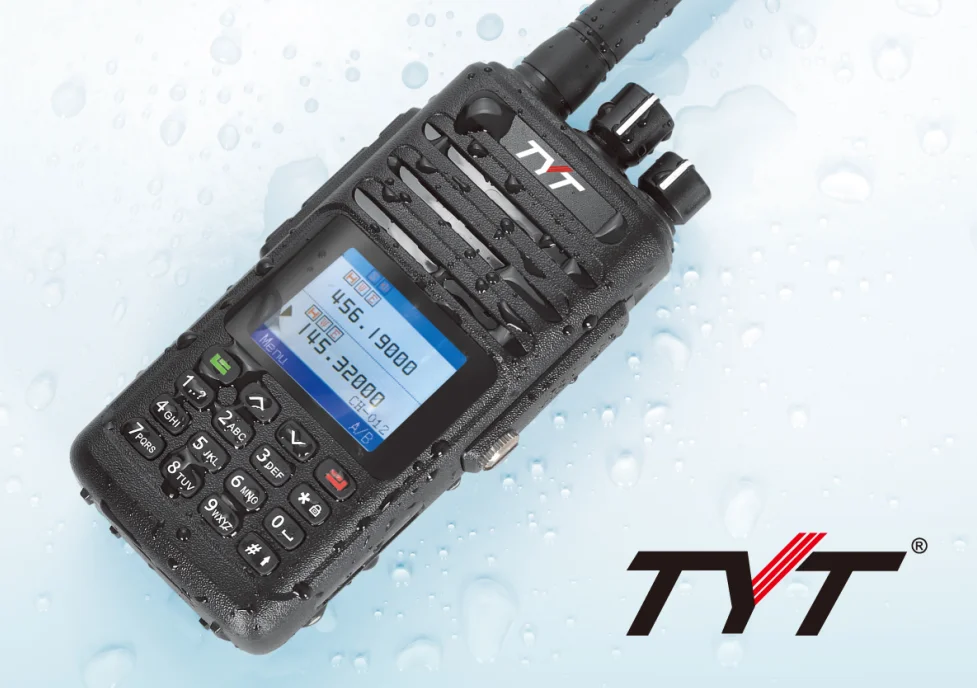 High power 10W TYT TH-UV8200 high-quality VHF UHF dual band walkie talkie waterproof hands free walkie talkie