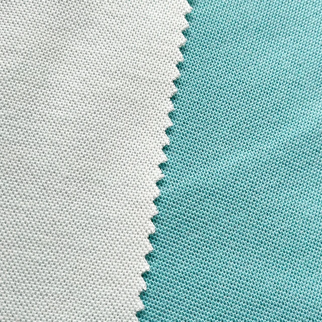 
TC 65/35 Polyester Cotton Double Pique Fabric For POLO Shirt 