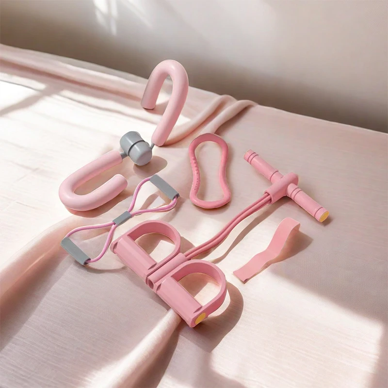 Factory Wholesale Ergonomic Eco Friendly 5-Piece Yoga Set Training Equipment Fitness Sets Women