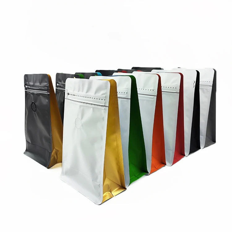 Food Grade Custom Aluminium Foil Powder Pouch Stand up Dried Food Powder Pouch Custom Spice Packaging with Zipper
