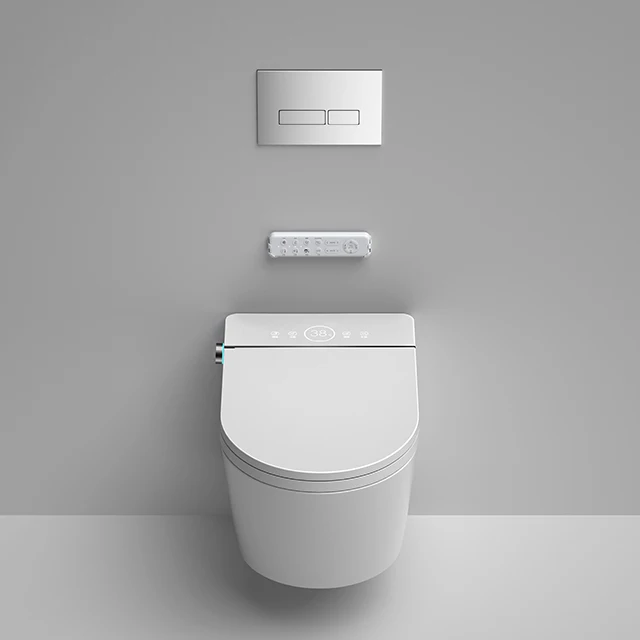 KD-TG1A Luxury Hotel Bathroom European Standard Wall Mounted Smart Toilet Egg with Automatic Flushing Intelligent WC Closet