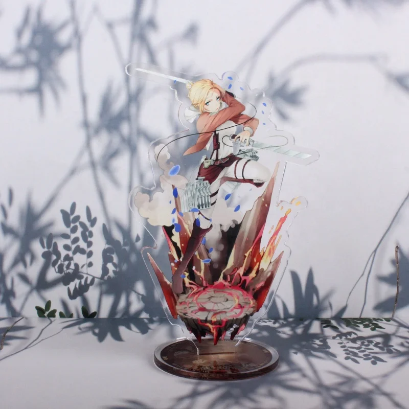 Exquisite action Figure pendant Attack on Titan Mikasa Ackerman anime Acrylic standees