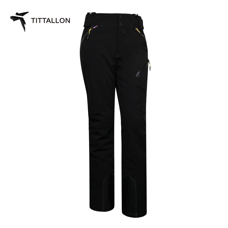 
Professional tight ski pants neoprene ski pants women fleece lined pants 