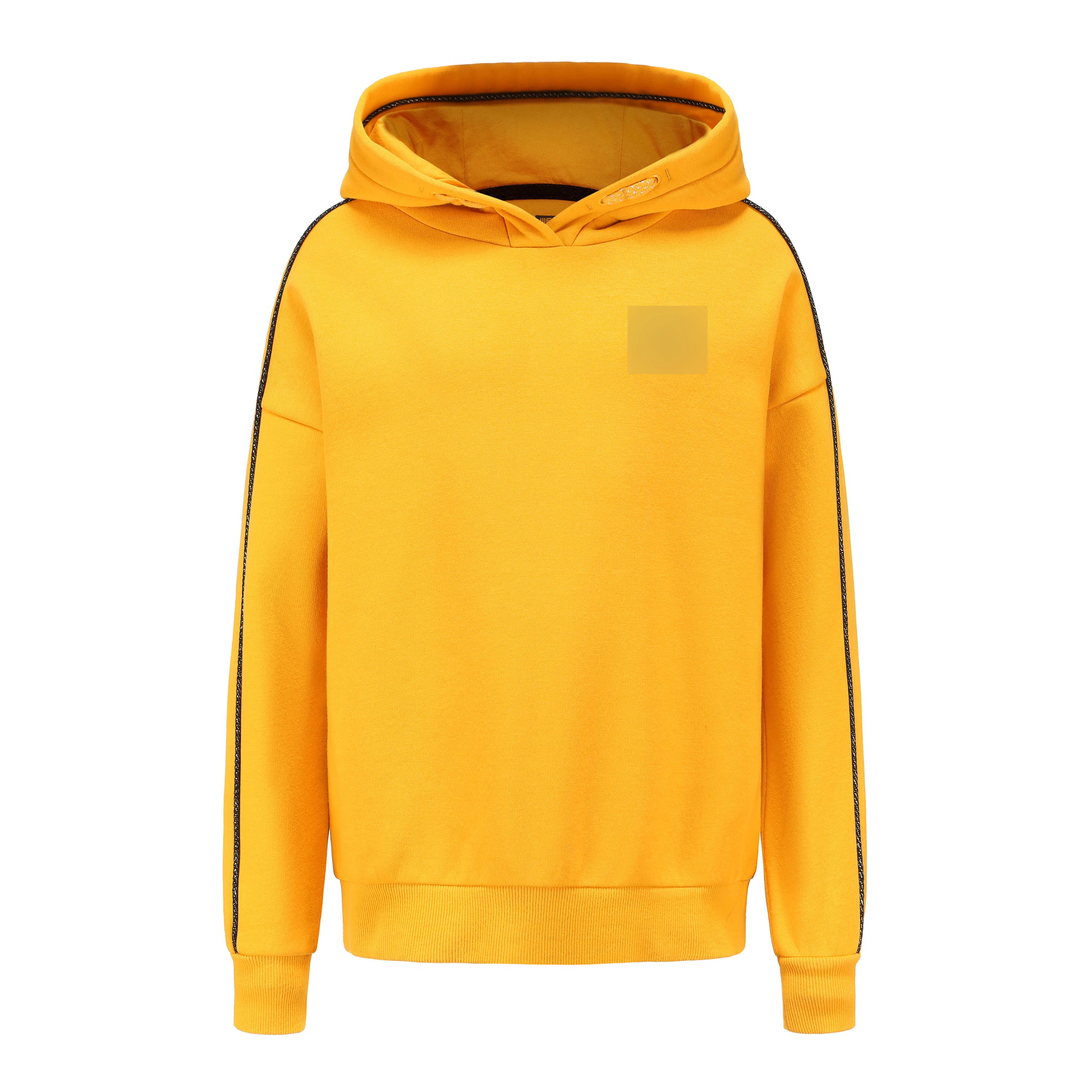 
custom high quality girl kids pullover plain hooded fleece hoodie fashion sweatshirt children clothes 