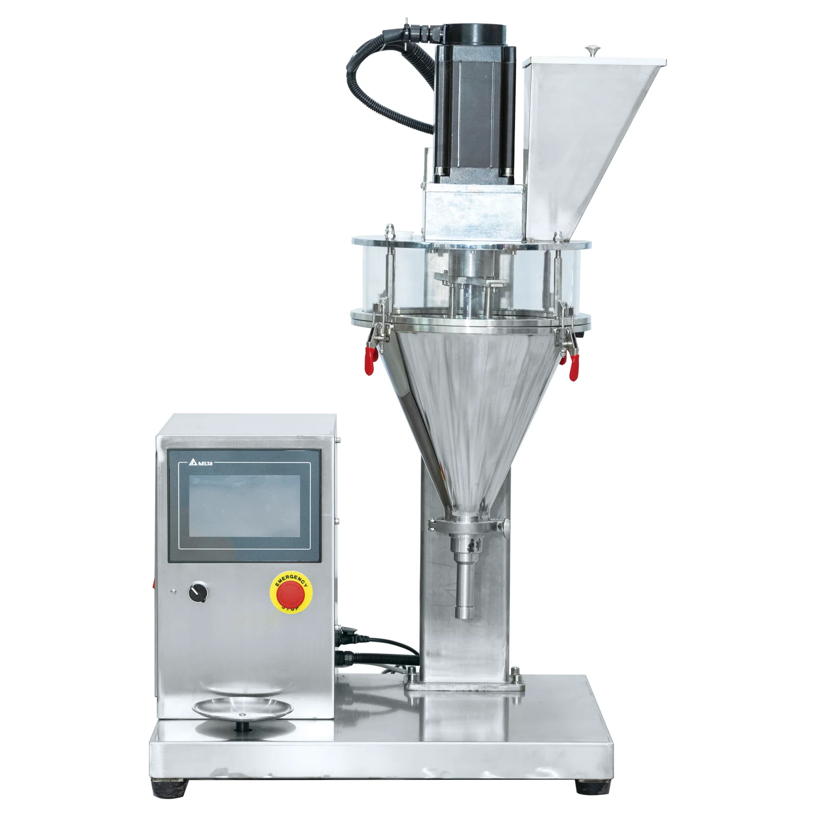 Semi Automatic Powder Auger Filling Machine 300gr Semi Solid Filling Machine Semi Auto Powder Filling Machine