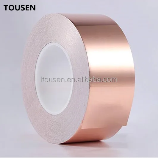 Wholesale high temperature resistance double-sided Copper Foil Tape Copper Foil Adhesive Tape for EMI interference