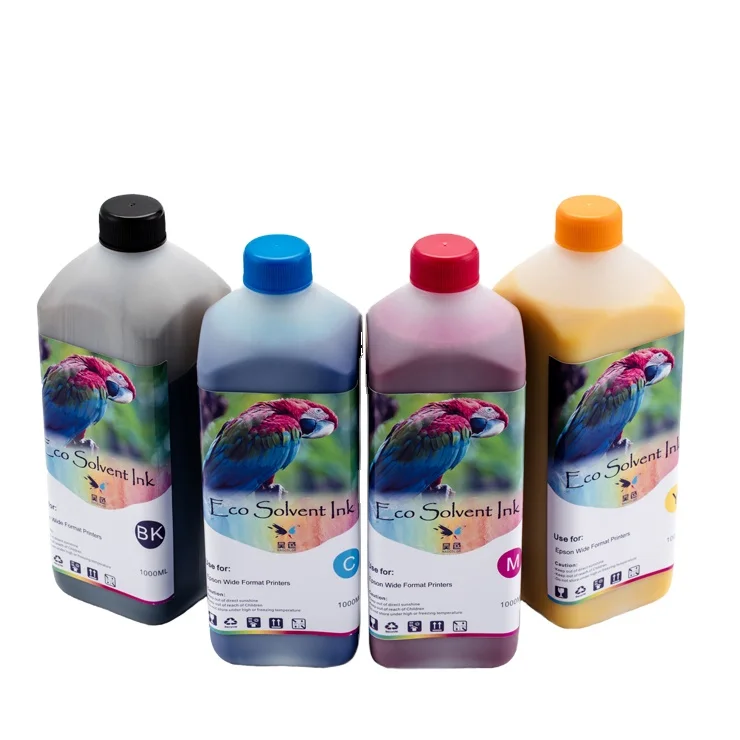 Premium reusable tank water based odorless eco solvent ink for epson surecolor s6070