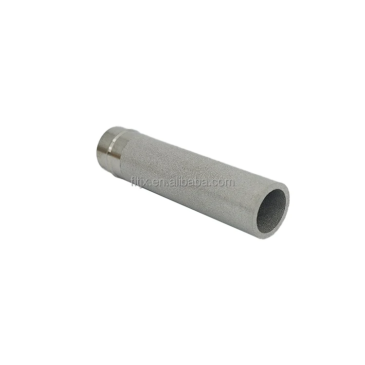 Titanium powder stainless steel sintered filter element stainless steel micron filter tube metal porous filter element