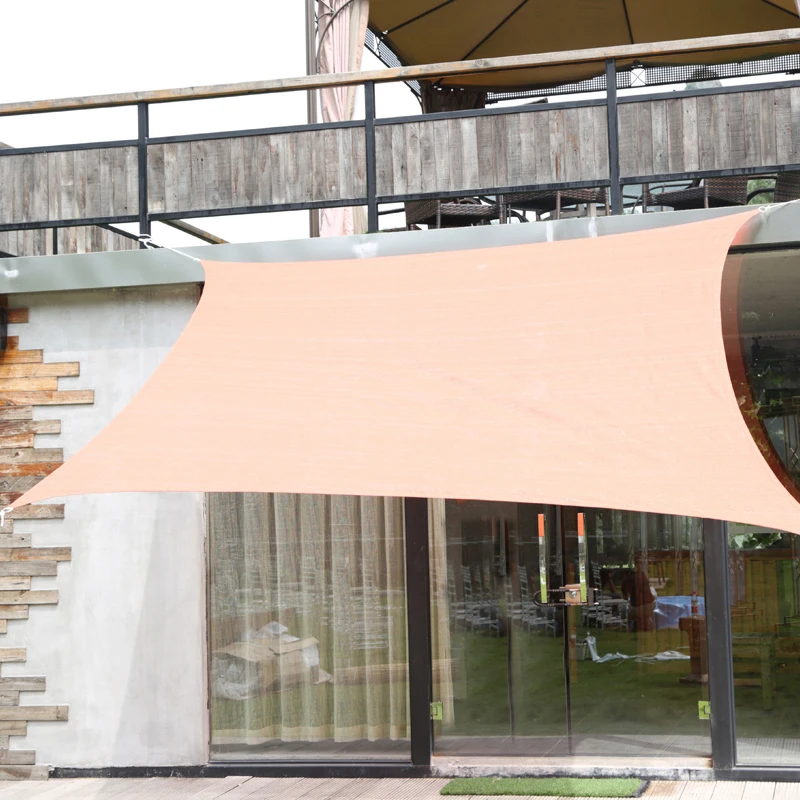 SanJian Balcony Garden Patio 100% Virgin HDPE Waterproof Custom Triangle Shade Sail