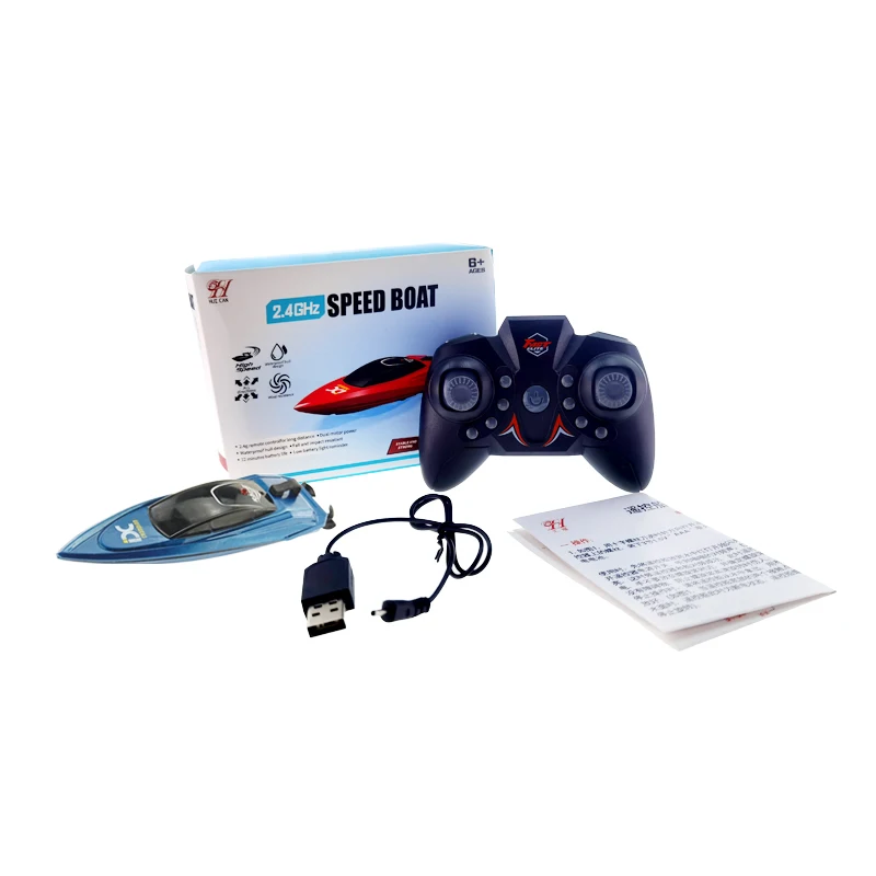 360° rollover mini stunt ship RC speedboat  remote control boat electric water toy mini speed boats high speed boat