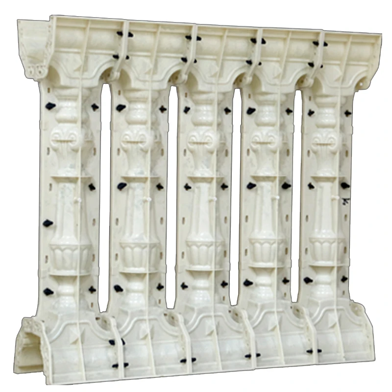 Casting in place height 92cm concrete railing mold for balcony fence