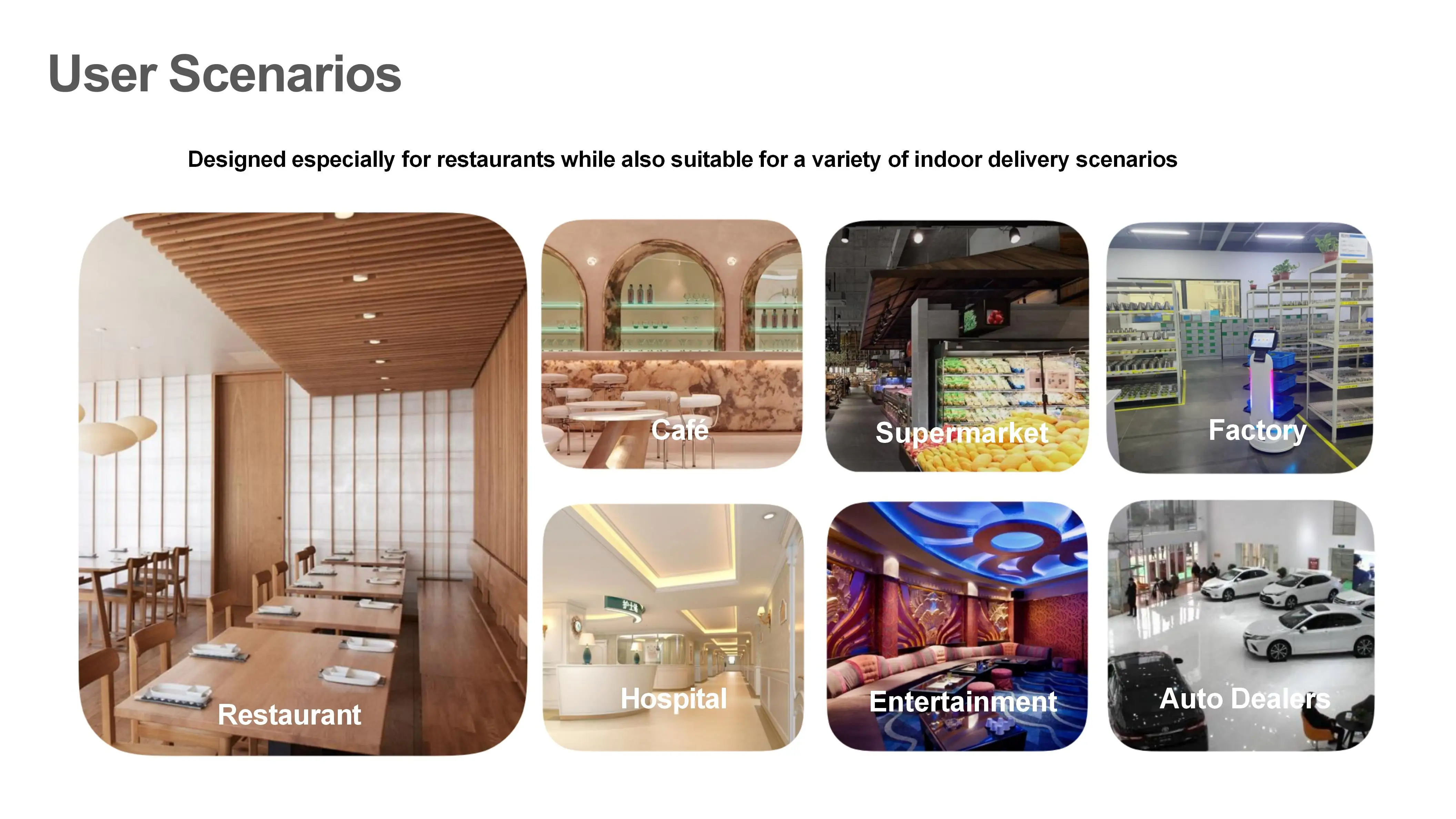 Segway Ugv Outdoor Food Delivery Robot Mobile Intelligent Delivery Service Robot For Restaurant & Hotel Supplies