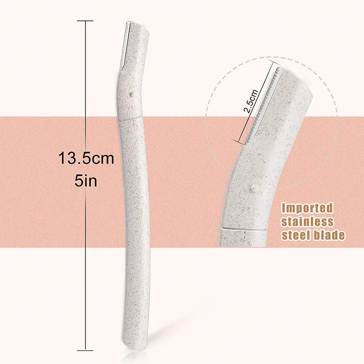 Женский бритвенный станок dermaplaning для бритья бровей, бритва для лица, формирователь, триммер, нож для женщин, маленький набор, лицо 05