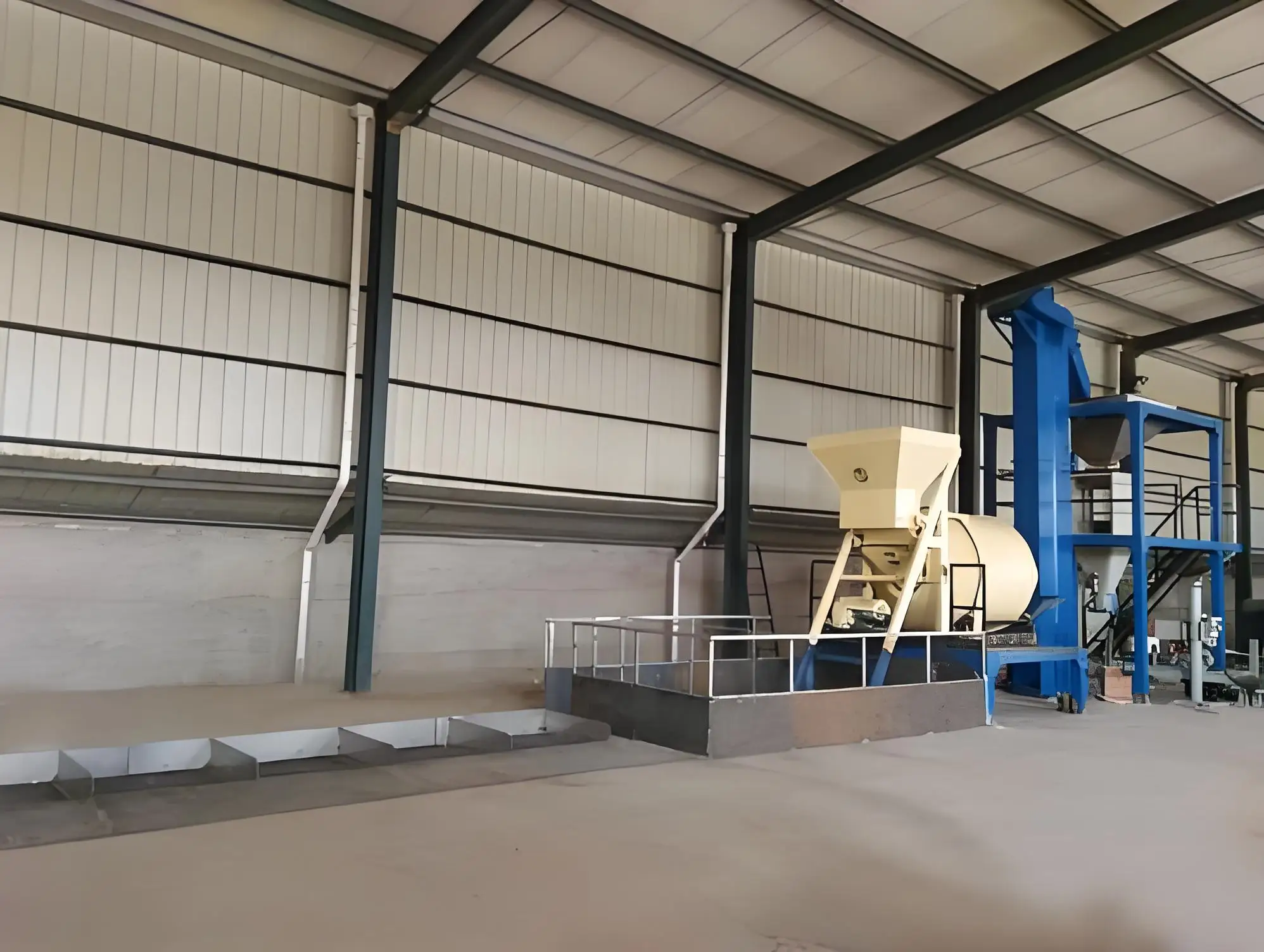 1-5 t/h Small Type Npk Fertilizer Blending Mixing and Packaging  Production Line