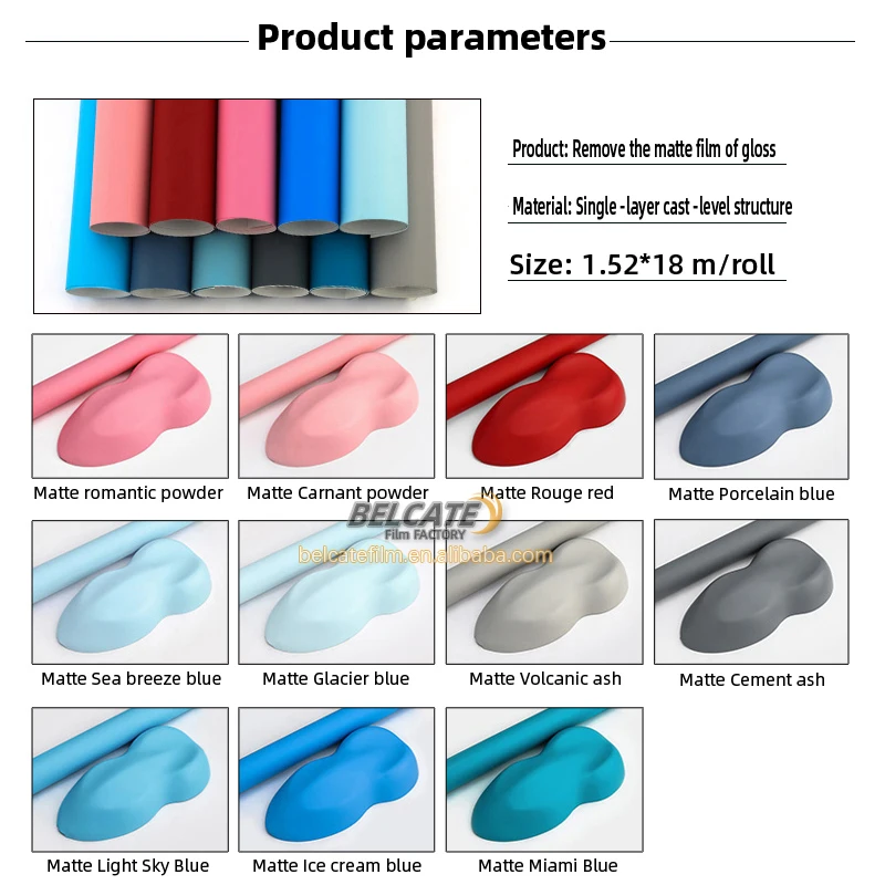 Factory wholesale 1.52*18m Remove gloss Lava orange wrap Vehicles car vinyl stickers auto film