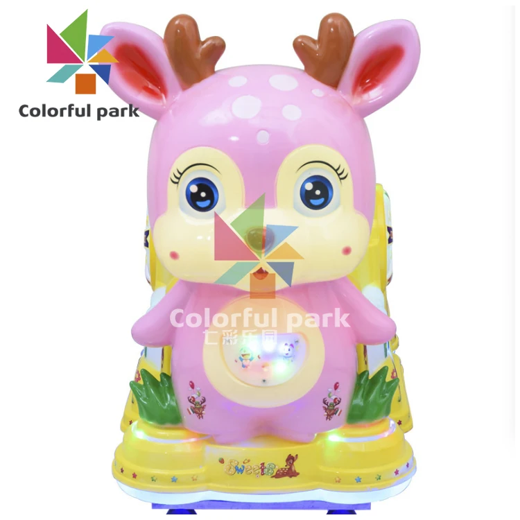 Colorful Park arcade games machines coin operated kiddie rides kiddie ride