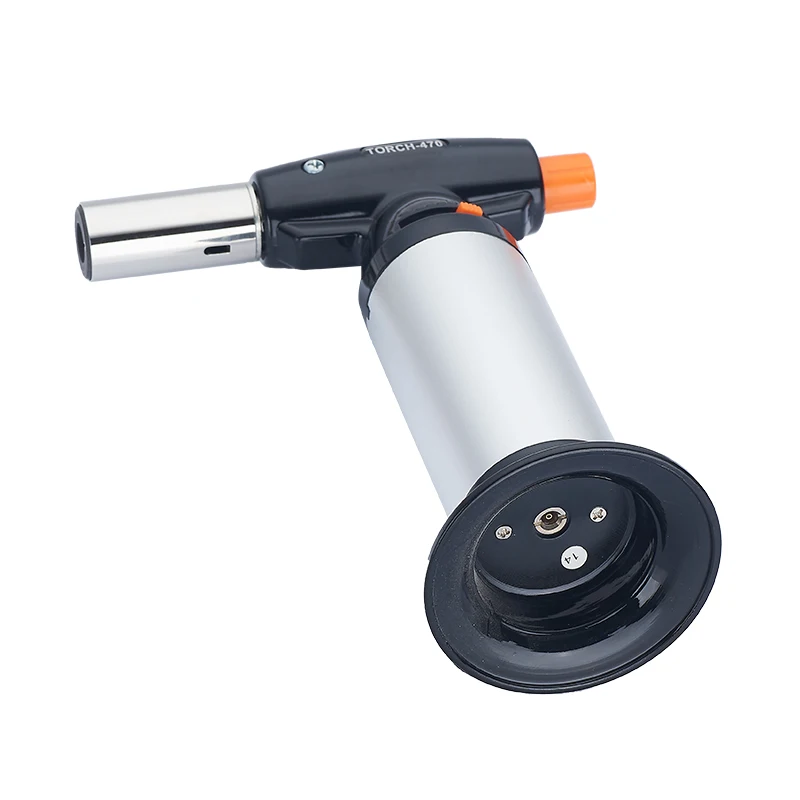 High power refillable heating kitchen lighter chef cooking flame blow torch BS-470